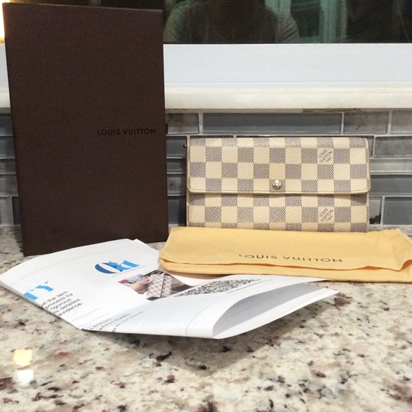 Louis Vuitton Damier Azur Sarah Wallet full inclusion - Picture 5 of 16